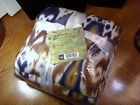 Saf622432z03-z Safdie New Throw Set Blue Brown White Ikat 060971612435
