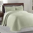 Lbbd14442 Sage Jacquard Woven Bedspread Lamont King