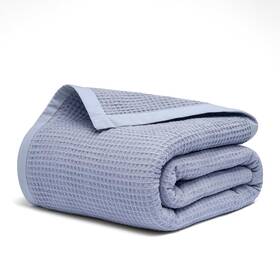 Salt Earth 850025080392 Gots Certified 100% Organic Cotton Throw Blanket 60 Inch X 80 Waffle Blankets &