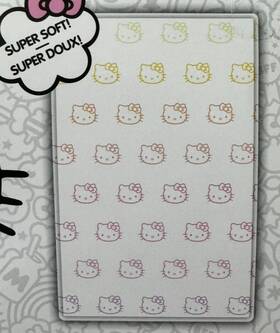 Sanrio 032281134549 Hello Kitty Plush Twin Xl Blanket Nip