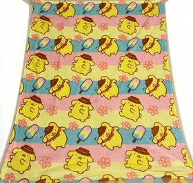 Sanrio 190604590189 Hello Kitty Friends Pompompurin 48x42 Inch Silk Touch Throw Blanket Baby