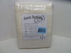 Santa Barbara 100 Loom Woven Cotton Blanket Ivory Queen Size 815331019788
