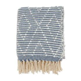 Th015.nb5060b Saro Lifestyle Diamond Woven Throw Blanket