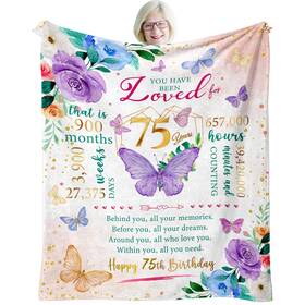 Bl57d Sbangtu 75th Birthday Gifts For Women 75 Year Old Woman Birth