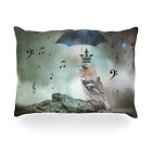 Sc2004aop06 Inhouse Suzanne Carter Umbrella Bird Oblong Rectangle Outdoor Throw Pillow 14 X 20in 642125111003