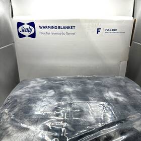 Sl-hsf50-spcha Sealy Warming Throw Electric Heated Sherpa Blanket Standard Size 80inx84in