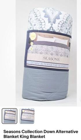 Seasons Collection 783048241184 Down Alternative Blanket King