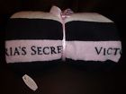 Secret Pink Black Nwt Striped Victoria Blanket 667537147679
