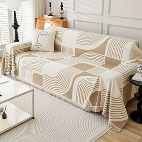 Cj2111 Sederikun Boho Sofa Covers Washable Sectional With Tassel Couch Cover Dogs Reversible C