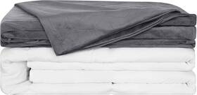 H01-1431-g2d Segawe H01-1430-g2d/h01-1431-g2d Weighted Blanket With Duvet Cover Filled Micro Glass Beads 60x 80 In 15lb