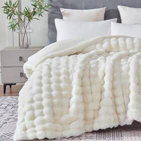 Mypoy2bk000090sh Serenhom 50x60 Inches Ultra-soft Fuzzy Faux Fur Plush Throw Blanket - Thick Warm Sherpa