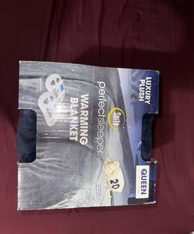 Serta 038533873662 Perfect Sleeper Plush Heating Blanket