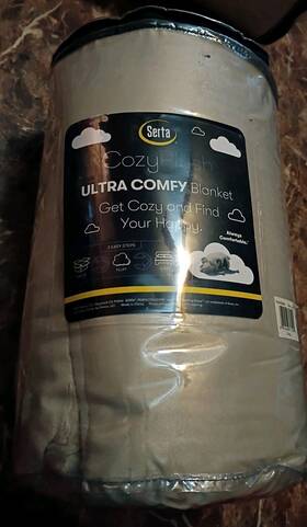 Serta 081806717095 King Size Blankets Cozy Plush Ultra Comfy Silver Lining Super Soft Throw