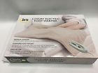 830122 Serta Foot Ultra Warmer Triple Natural Electric Plush Heated Rib