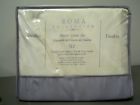 Ew868 Set Duvet - Count Sateen Ivory Cover 310 Thread Roma Double