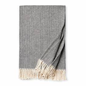 25000079775 Sferra New Charcoal Celine Herringbone Throw Size 51 Inch 71
