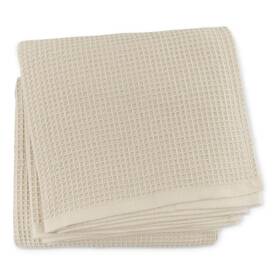7110 Sferra 780870110527 Kingston Waffle Weave Cotton Blanket In Mushroom King Size