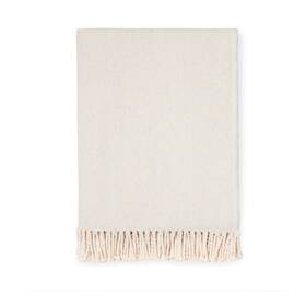 9701-tin Sferra Celine Herringbone 100% Cotton Throw Blanket - Tin
