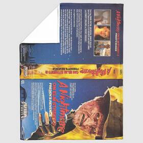 Sherpa 059060150830 Nightmare On Elm St. Freddys Revenge 2 Vhs 60 Inch X 80 Super Soft Blanket