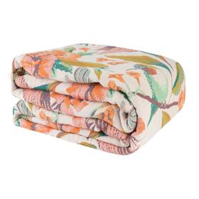 Ambk14-13 Shesyuki Boho Throw Blanket For Couch Bed 100% Cotton Soft Rustic Quilt With Tassel 6