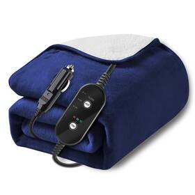 Sino Salected 740651631825 12v/24v Heated Car Blanket Machine Washable Electric