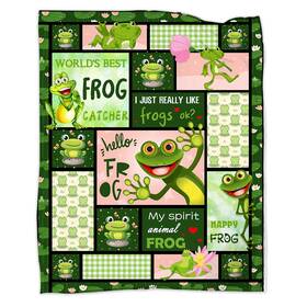T06-frog Sioqckis Frog Gifts For Women Blanket 50ftftx40ftft Stuff Girls