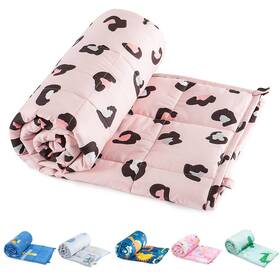 Sivio 619660252294 Weighted Blanket - 100% Cotton 10 Lbs 41 X 60 Inches