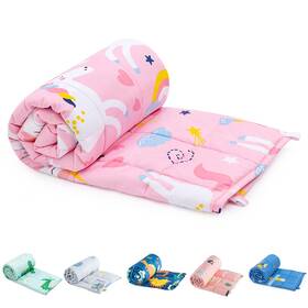 Sivio 696177333197 Weighted Blanket 100% Cotton And Premium 36 Inch X 48 5lbs Pink Unicorn