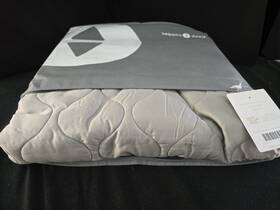 425877 Sleep Number Nwt Lyocell Zinc Blanket - One Size 52 Inch X 73 Cloud Gray New