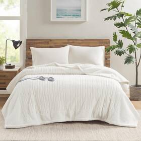Tn54-0491 Sleep Philosophy True North Heated Electric Blanket Twin Ivory