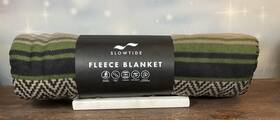 Slowtide 810156776427 New Oso Polar Fleece Blanket 50 Inch X 66 100% Recycled Material Forrest