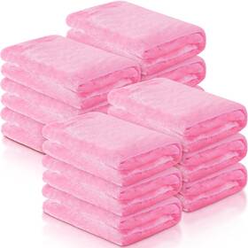 B0cxj6p4v1 Smoothnovelty 12 Pcs Fleece Blankets For Girls Sleepover Party Soft Fuzzy Throw