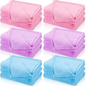 B0d53p6xqf Smoothnovelty 6 Pcs Fleece Throw Blanket Bulk For Kids Girl Soft Plush Flannel