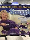 Sn591106 Snuggie Blanket W Sleeves