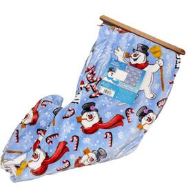 Snowman 190604896823 Frosty The Cloud Throw Blanket Viral Tiktok Candy Cane Light Blue Soft