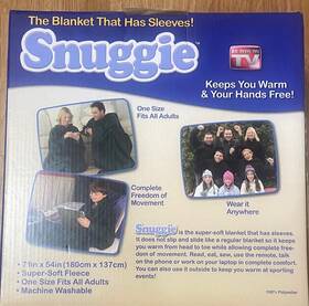 Snuggie 740275001493 New In Box - Original As Seen On Tv Blanket With Sleeves And Pockets Green