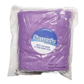 Snuggie 740275045640 Blanket With Sleeves Purple Super Soft Fleece Adult One Size 71x54