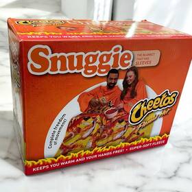 Sna39004 Snuggie Blanket W Sleeves Cheetos Flaming Hot Fleece Gag Gift Wearable 71 54 Inch
