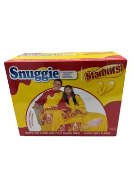 Sna56004 Snuggie Starburst Candy Bar 71 X 54 Inch Super Soft Fleece Blanket - New Sealed