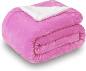 Sochow 726084644267 Sherpa Fleece Throw Blanket Double-sided Super Soft Luxurious Plush Blan
