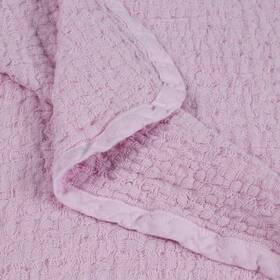 Sofias Linen 810105271931 100% Pure Flax Kids Blanket Pink