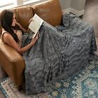 Softest Warm Elegant Cozy Faux Fur Home Throw Blanket By Graced Soft