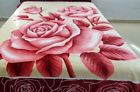 Bm146 Solaron - Vivalon Blanket Mink Korean Size Brown Queen Roses