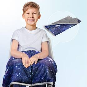 Solfres Wb440 5lbs Small 20 Inch X 30 Dark Blue/gray Non-removable Cover
