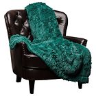Solid-longfur-teal Chanasya Teal Soft Long 727612892600