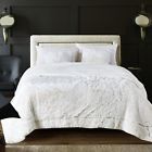 Solid-longfur-white-twin Chanasya Super Soft Shaggy Longfur Throw Blanket Snuggly 817797021879