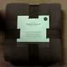 Solidcottonblanketgraytwin Threshold Solid Cotton Blanket Gray Twin 0490620206942