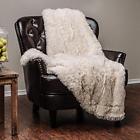 Solidlongfurcrme Super Throws Soft Long Shaggy Chic Fuzzy 817797021114