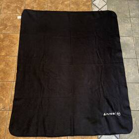 819704 Sony Playstation Logo Digital Fleece Throw Blanket Ps5 Offical Promo Merch Embroidery