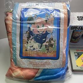 Spyf-bl-35453 Spy X Family Manga Anime Anya Loid Yor Forger Plush Fleece Blanket New